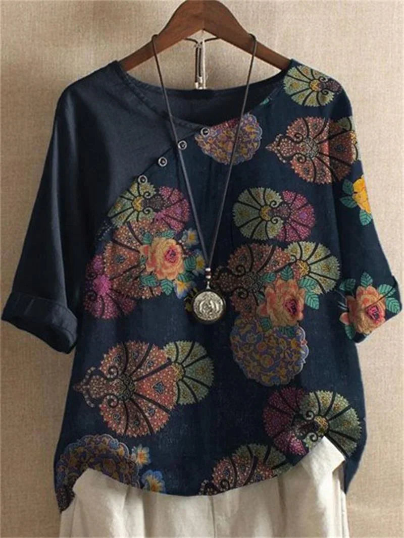 Grazia - Blusa in Lino Breezy