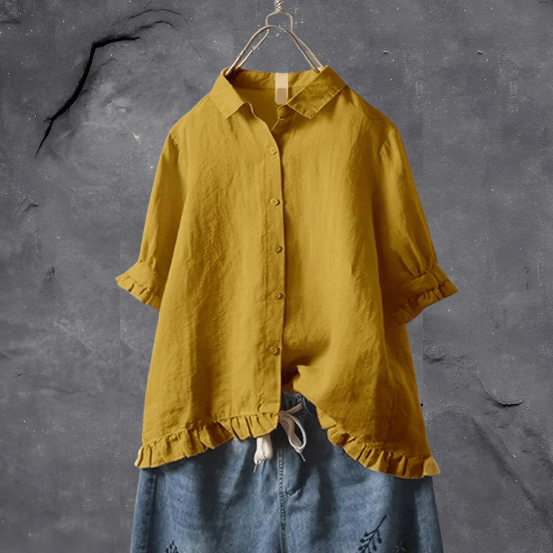 Livia - Blusa Chic a Mezza Manica