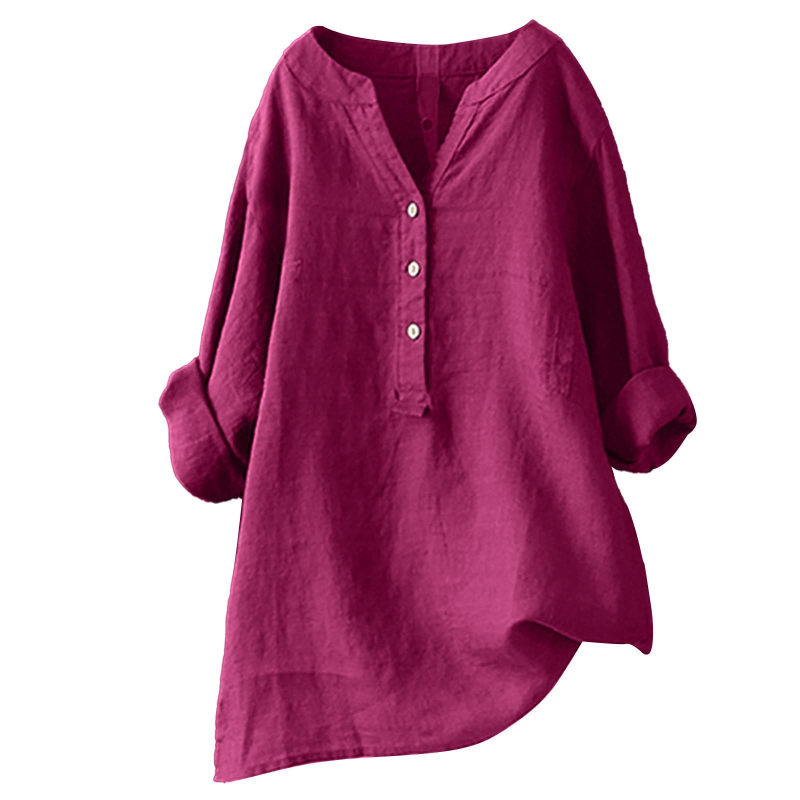 Dorotea - Blusa in cotone rilassata