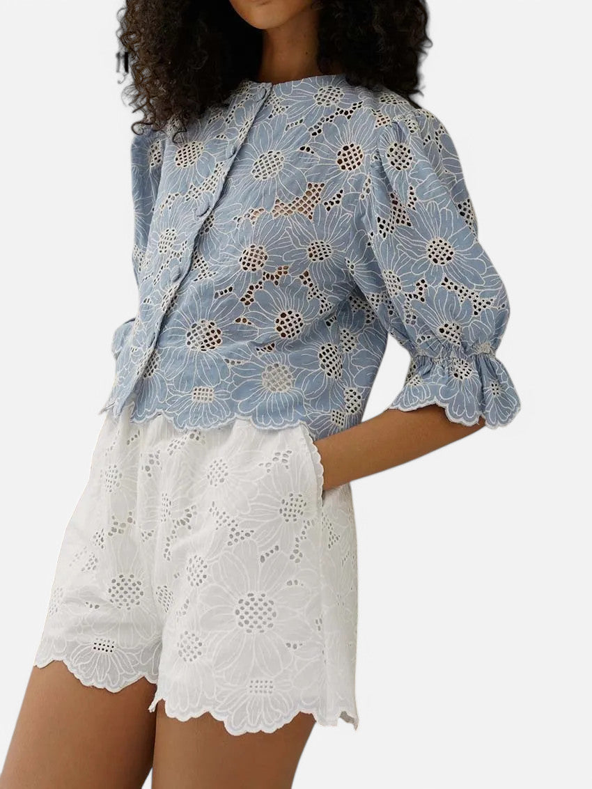 Luna - Blusa Floreale