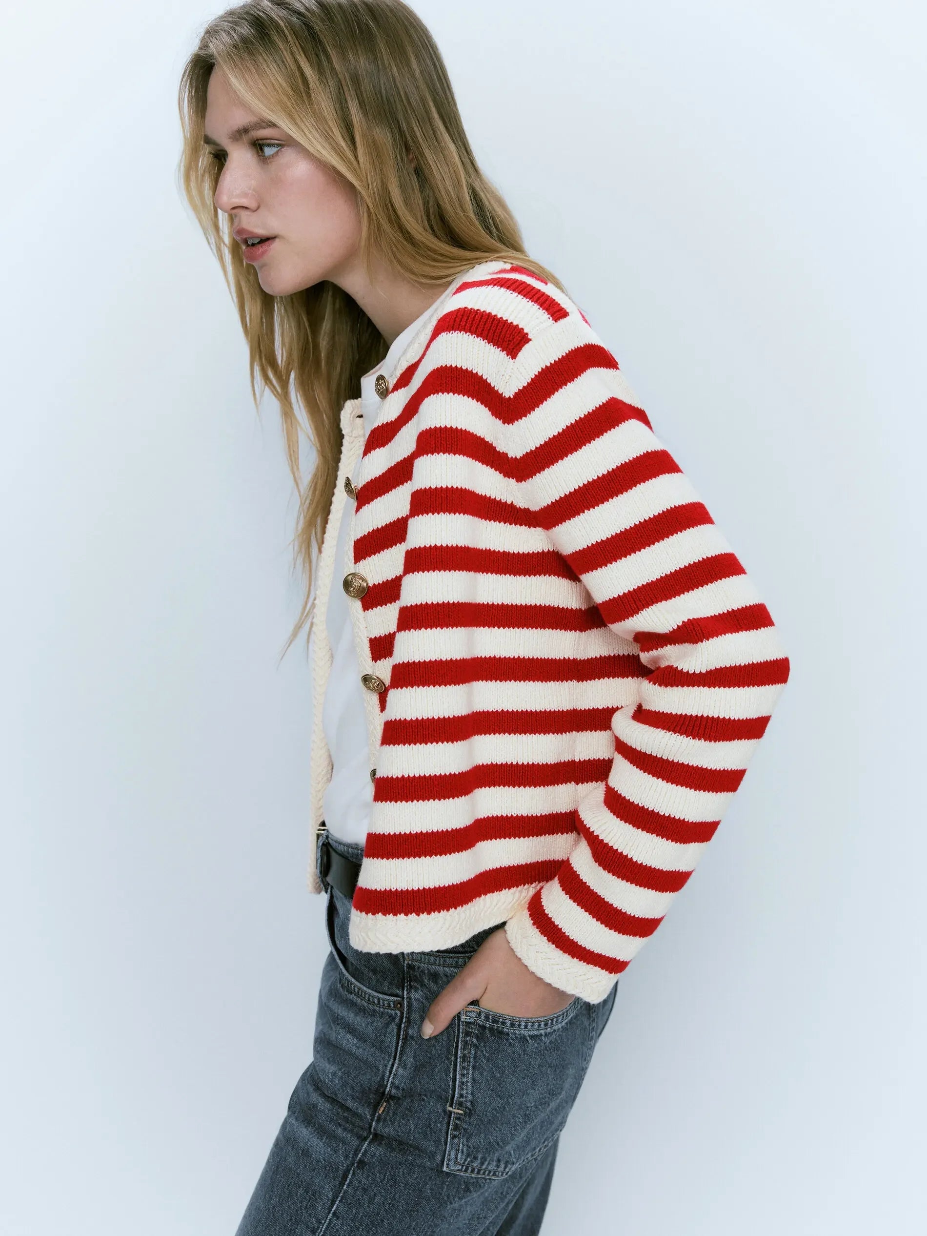 Carlotta - Cardigan in Punto Audace