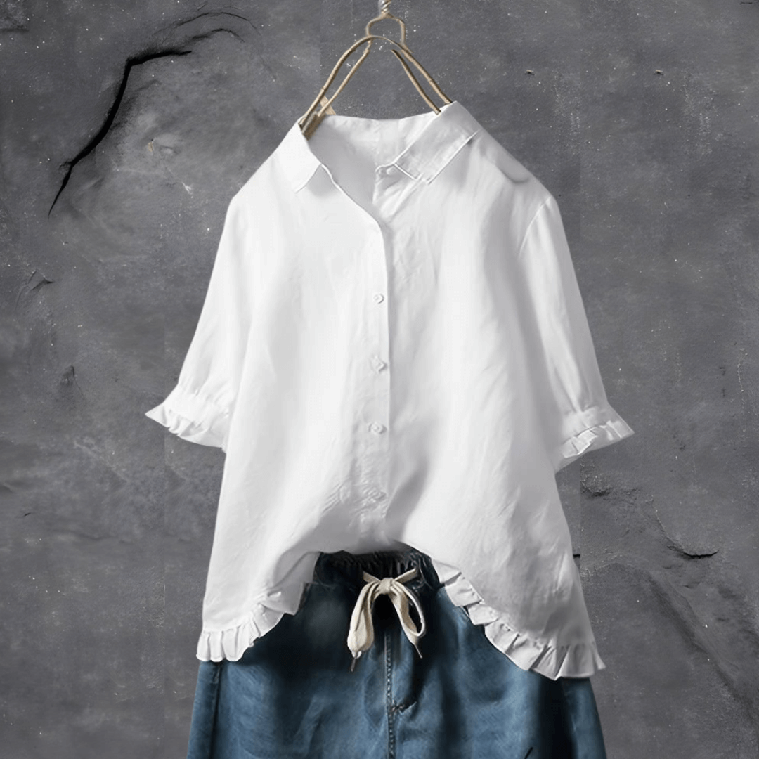 Livia - Blusa Chic a Mezza Manica