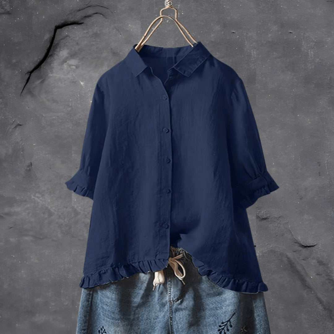 Livia - Blusa Chic a Mezza Manica