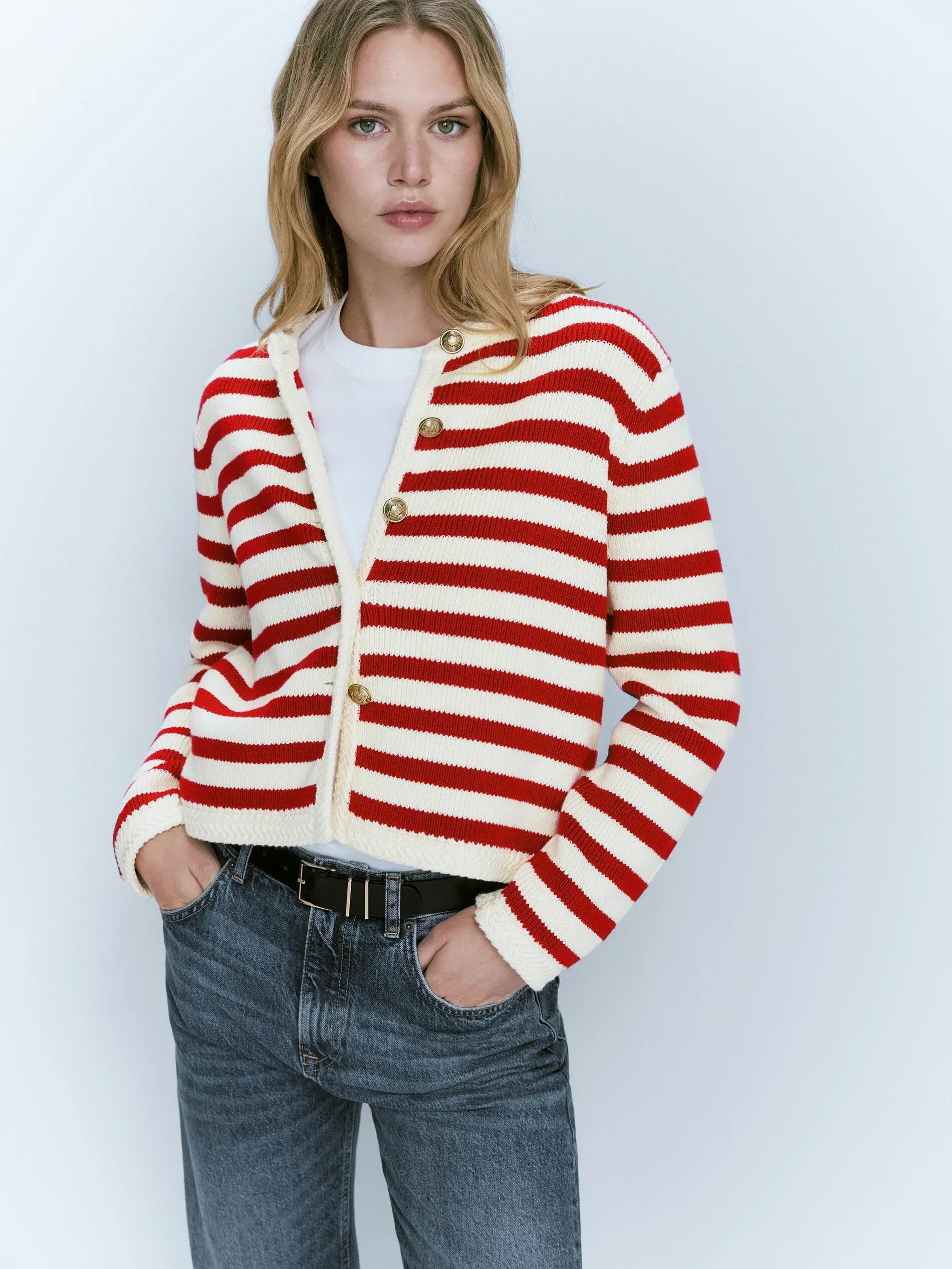 Carlotta - Cardigan in Punto Audace