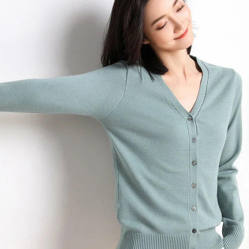 Ariana - Cardigan in Maglia di Lusso