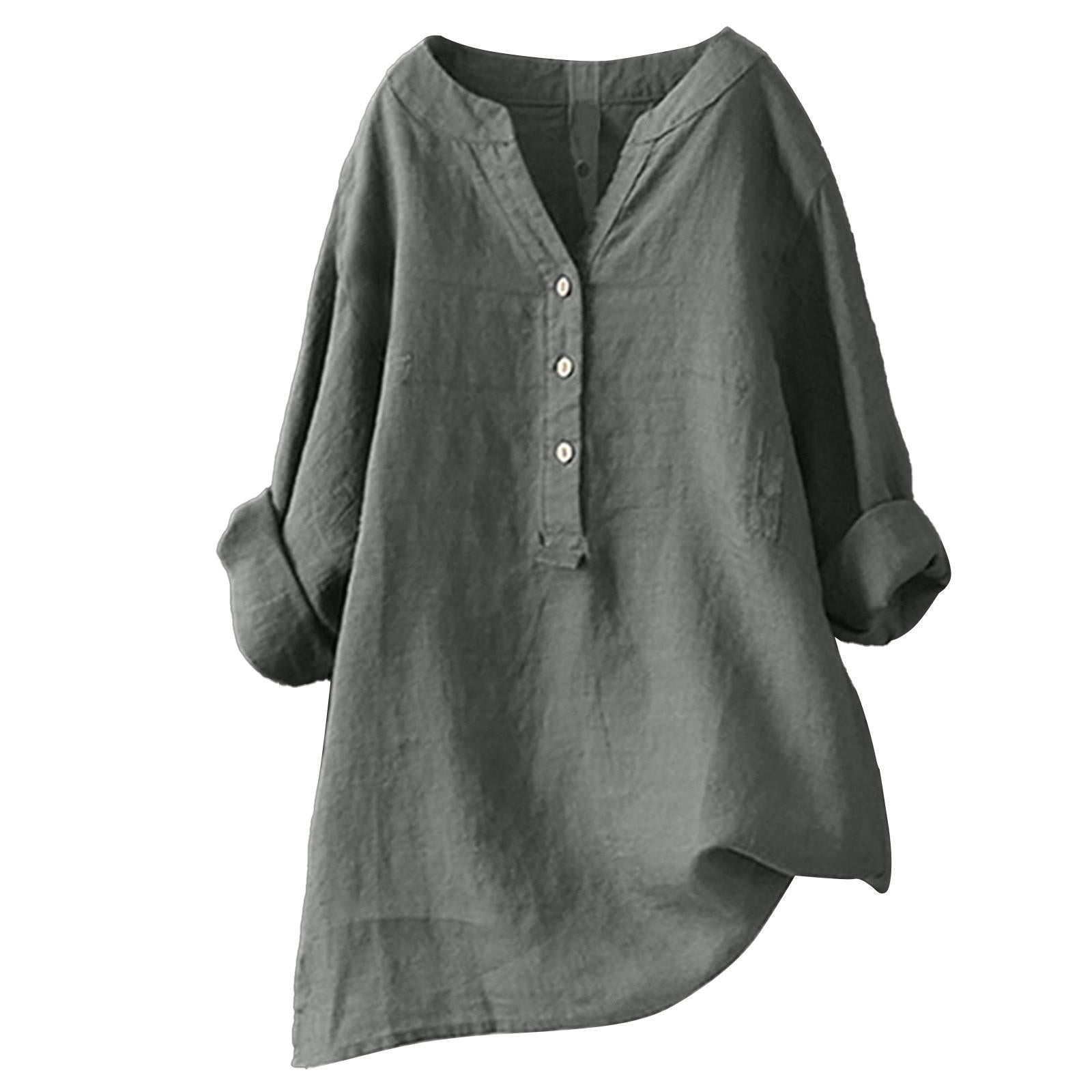 Dorotea - Blusa in cotone rilassata
